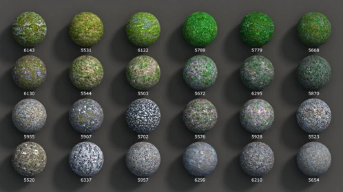 ground, gravel, grass, soil, pbr